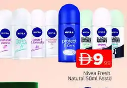 Al Madina Nivea Talcum Powder offer