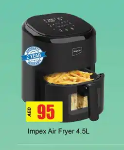 Gulf Hypermarket IMPEX Air Fryer offer