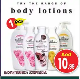 Baniyas Spike Hypermarket Enchanteur Body Lotion & Cream offer