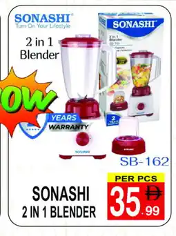 Friday Center SONASHI Mixer / Grinder offer