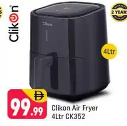 Shaklan CLIKON Air Fryer offer