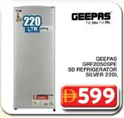Grand Hyper Market GEEPAS Refrigerator offer