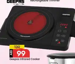 Mark & Save GEEPAS Infrared Cooker offer
