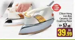 Mango Hypermarket LLC CLIKON Ironbox offer