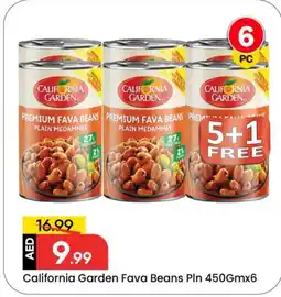 Mark & Save CALIFORNIA GARDEN Fava Beans offer