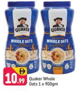 Shaklan QUAKER Oats offer