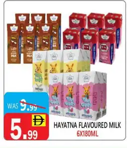 United Hypermarket HAYATNA Flavoured Milk offer
