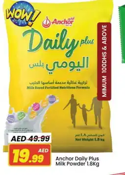 Mark & Save ANCHOR DAILY PLUS Milk Powder offer