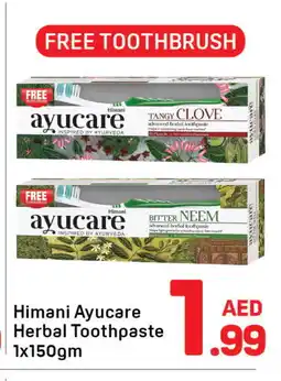 Day To Day HIMANI Toothpaste offer