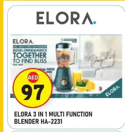 Baniyas Spike Hypermarket ELORA Mixer / Grinder offer