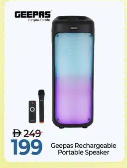 Mark & Save GEEPAS Speaker offer