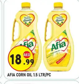 Baniyas Spike Hypermarket AFIA Corn Oil offer