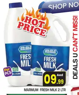 Baniyas Spike Hypermarket MARMUM Fresh Milk offer