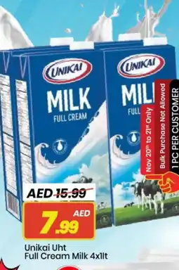 Mark & Save UNIKAI Long Life / UHT Milk offer