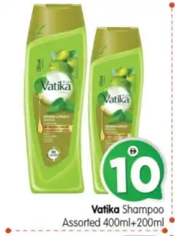 Al Madina Hypermarket VATIKA Shampoo / Conditioner offer