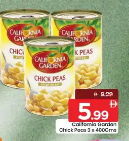 Mark & Save CALIFORNIA GARDEN Chick Peas offer