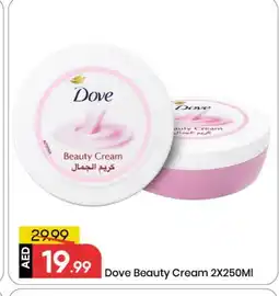 Mark & Save DOVE Face cream offer