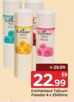 Mark & Save Enchanteur Talcum Powder offer