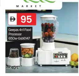 Talal Market GEEPAS Food Processor offer