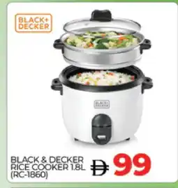 Al Madina BLACK+DECKER Rice Cooker offer