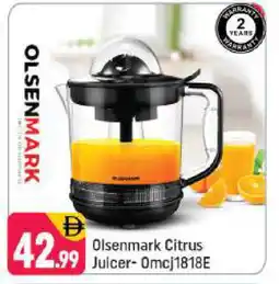 Shaklan OLSENMARK Juicer offer