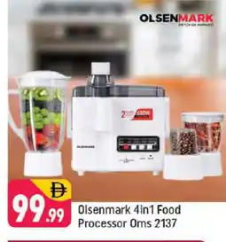 Shaklan OLSENMARK Food Processor offer