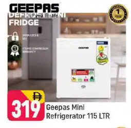 Shaklan GEEPAS Refrigerator offer