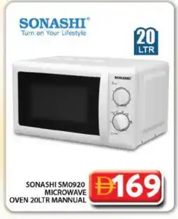 Grand Hyper Market SONASHI Microwave Oven offer