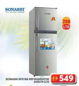 Grand Hyper Market SONASHI Refrigerator offer