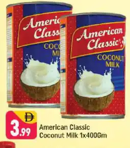 Shaklan AMERICAN CLASSIC Coconut Milk offer