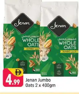 Shaklan JENAN Oats offer