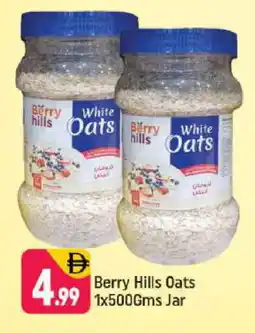 Shaklan BERRY HILLS Oats offer