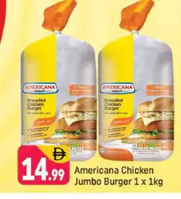 Shaklan AMERICANA Chicken Burger offer