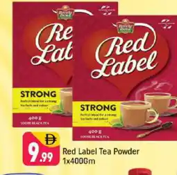 Shaklan RED LABEL Tea Powder offer