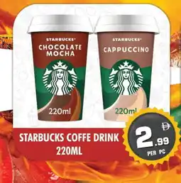 Night to Night Hypermarket STARBUCKS Iced / Coffee Drink offer