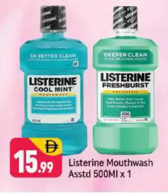 Shaklan LISTERINE Mouthwash offer
