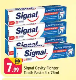 Shaklan SIGNAL Toothpaste offer
