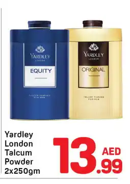 Day To Day YARDLEY Talcum Powder offer