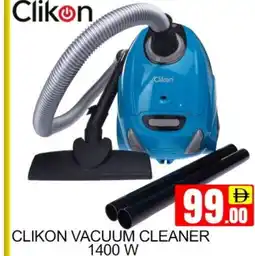 Mango Hypermarket LLC CLIKON Vacuum Cleaner offer