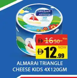 Al Madina ALMARAI Triangle Cheese offer