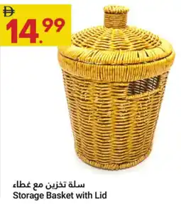 Grand Emirates Market Storage Basket with Lid offer