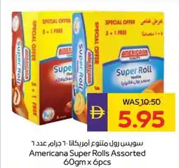 Abu Dhabi Coop Americana Super Rolls Assorted offer