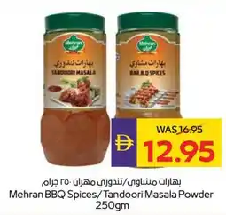 Abu Dhabi Coop Mehran BBQ Spices/Tandoori Masala Powder offer