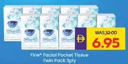 Abu Dhabi Coop Fine Facial Pocket Tissue offer