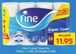 Abu Dhabi Coop Fine Super Towel Pro offer
