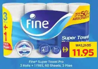Abu Dhabi Coop Fine Super Towel Pro offer