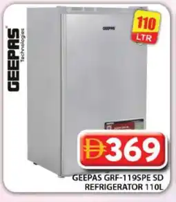 Grand Hyper Market GEEPAS Refrigerator offer