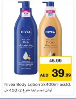 Nesto Nivea Body Lotion & Cream offer