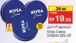 Nesto Nivea Face cream offer
