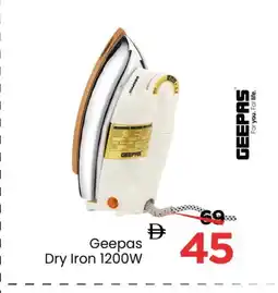 Mark & Save GEEPAS Ironbox offer